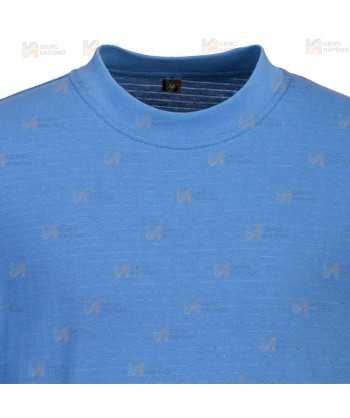 Camiseta ESD antiestática de manga larga color celeste
