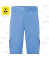Pantalón ESD antiestático color celeste para mujer