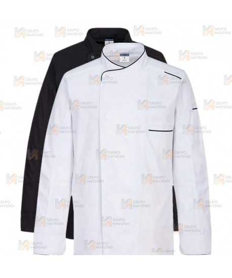 Chaqueta de cocina altamente transpirable de manga larga