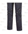 Pantalón ajustado de cocina altamente transpirable color negro