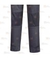 Pantalón ajustado de cocina altamente transpirable color negro