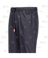Pantalón de cocina, transpirables con elásticos y cordón color negro