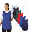 Casulla ajustable con corchetes y bolsillos
