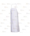 Delantal alimentario con peto largo de PVC