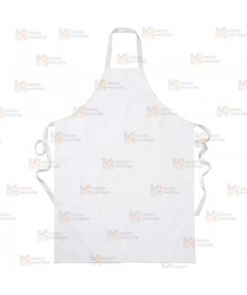 Delantal alimentario con peto largo de PVC