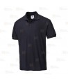 Polo de manga corta color marino oscuro