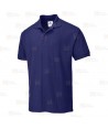 Polo de manga corta color marino