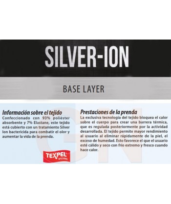 Pantalón térmico elástico y antibacteriano