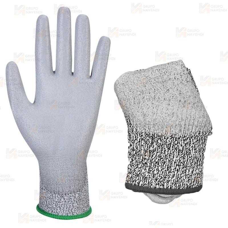 Guantes anticorte de nailon y poliuretano para vending