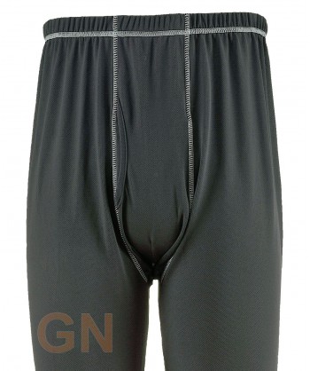 Pantalón térmico elástico y antibacteriano color negro