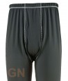Pantalón térmico elástico y antibacteriano color negro