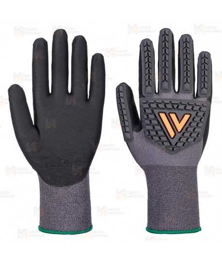Guantes de nitrilo anti impacto, antideslizante y antiestático