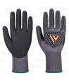 Guantes de nitrilo anti impacto, antideslizante y antiestático
