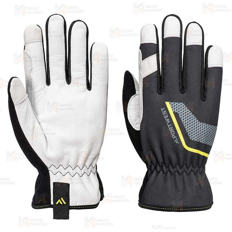 Guantes de uso general de altas prestaciones, elástico y táctil