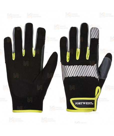 Guantes de uso general de altas prestaciones, elástico y táctil