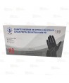 Guantes desechables de Nitrilo negro sin polvo