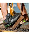 Zapato deportivo de piel y de seguridad S1P SRC E A
