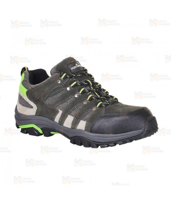Zapato deportivo de piel y de seguridad S1P SRC E A
