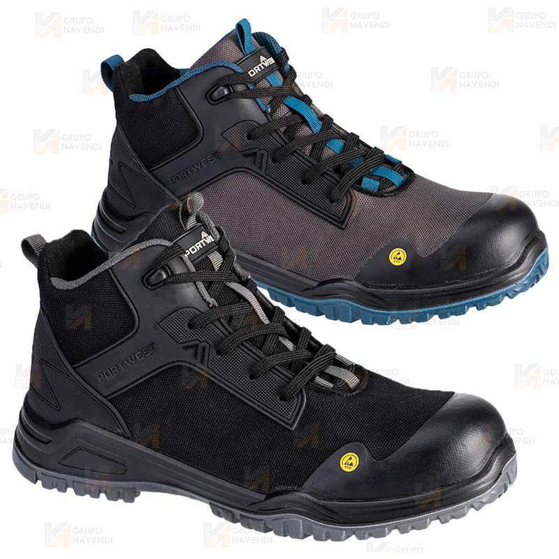 Botas de seguridad ESD y no metálicas S3S ESD HRO