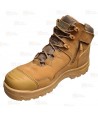 Botas de seguridad de piel nobuck  S3S con cremallera