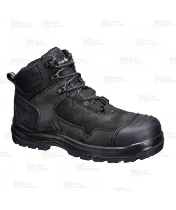 Botas de seguridad de piel nobuck  S3S con cremallera