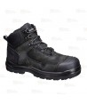 Botas de seguridad de piel nobuck  S3S con cremallera