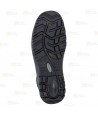 Botas táctica de piel flor de seguridad con cremallera y cordura S3 HRO