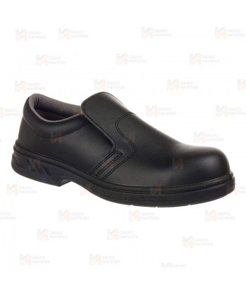 Mocasín alimentario con puntera de seguridad de acero S2
