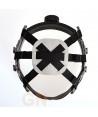 Casco dieléctrico de ABS con barbuquejo de 4 puntos de anclaje incluido