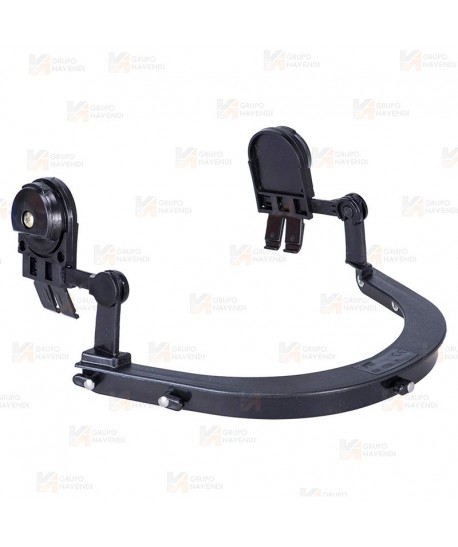 Adaptador de pantallas faciales a casco