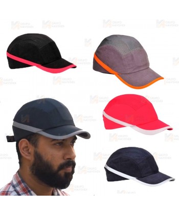 Gorra de protección transpirable
