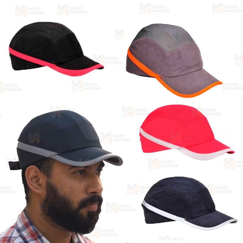 Gorra de protección transpirable