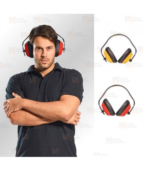 Orejeras auditivas económicas PW Classic Plus  (SNR 28 dB)