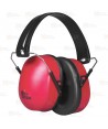 Orejeras auditivas plegables ultraligeras (SNR 30) color rojo
