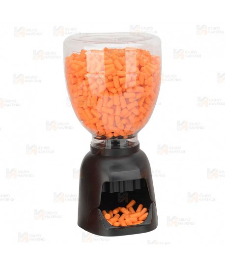 Dispensador con 500 pares de tapones auditivos (SNR 38 dB)