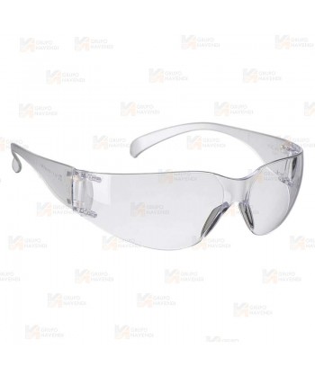 Gafas deportivas envolventes de seguridad Wrap Around color incoloro