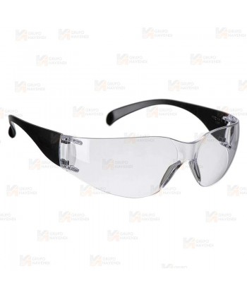 Gafas deportivas envolventes de seguridad Wrap Around color incoloro