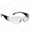 Gafas deportivas envolventes de seguridad Wrap Around color incoloro
