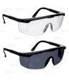 Gafas de protección anti-arañazos con patillas extensibles