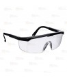 Gafas de protección anti-arañazos con patillas extensibles