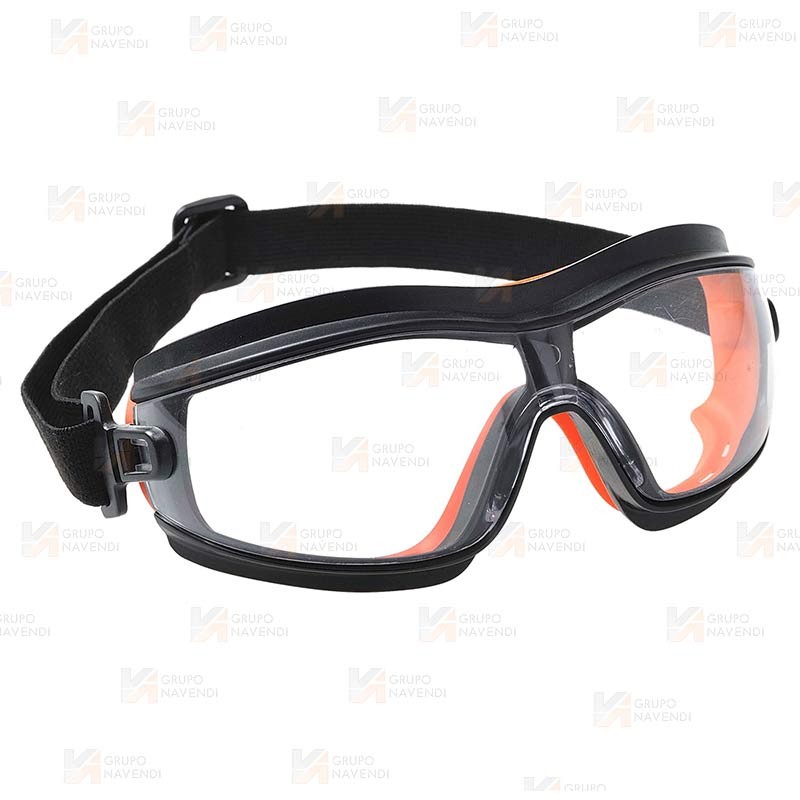 Gafas de seguridad integrales muy ligeras con ventilación indirecta