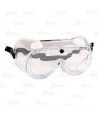 Gafas de ventilación indirecta con montura flexible de PVC