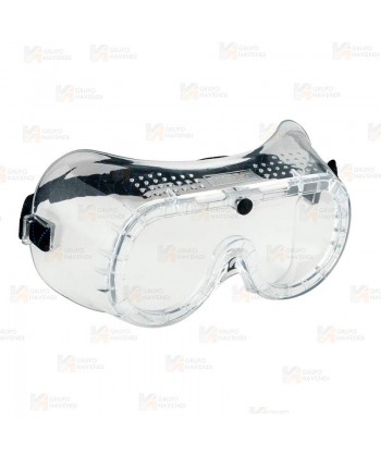 Gafas integral económica con montura flexible de PVC