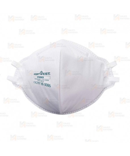 Mascarilla dolomita plegable tipo FFP3 NR D