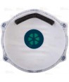 Mascarilla dolomita de carbón activo con válvula tipo FFP2 NR D
