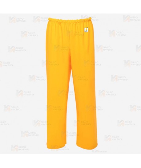 Pantalón económico impermeable especial agua para náutica y pesca industrial