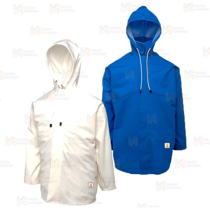 Chaqueta impermeable para industria alimentaria (300 gr/m²)