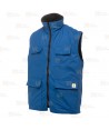 Chaleco impermeable para industria alimentaria (300 gr/m²) color azul