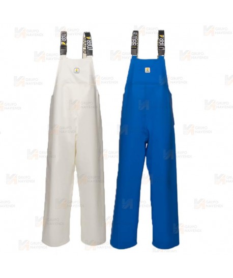 Peto para la industria alimentaria color azul