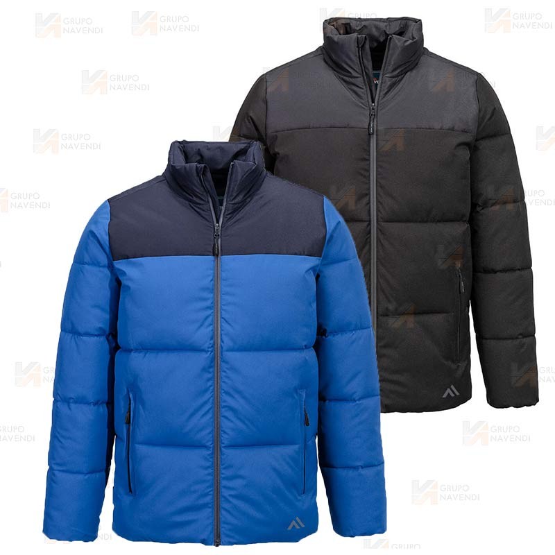 Parka acolchada, impermeable y transpirable con capucha